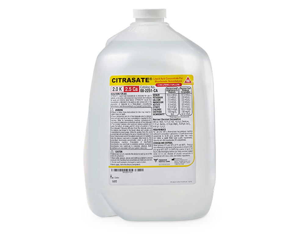 Citrasate® Liquid Acid Concentrate AVOMA GROUP